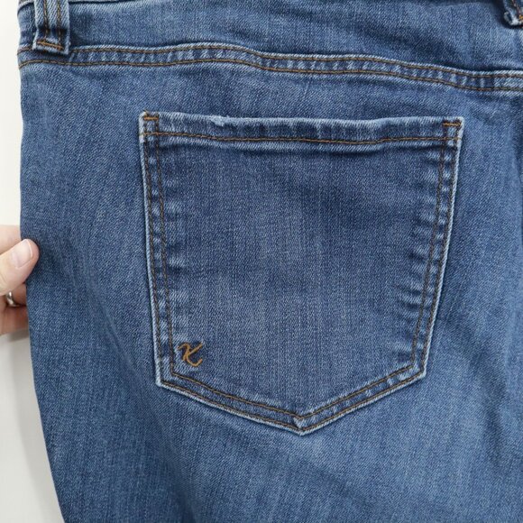 Kut From The Kloth Capri Jeans Womens 14W Blue Weekend Classic Comfort Travel - Picture 7 of 16